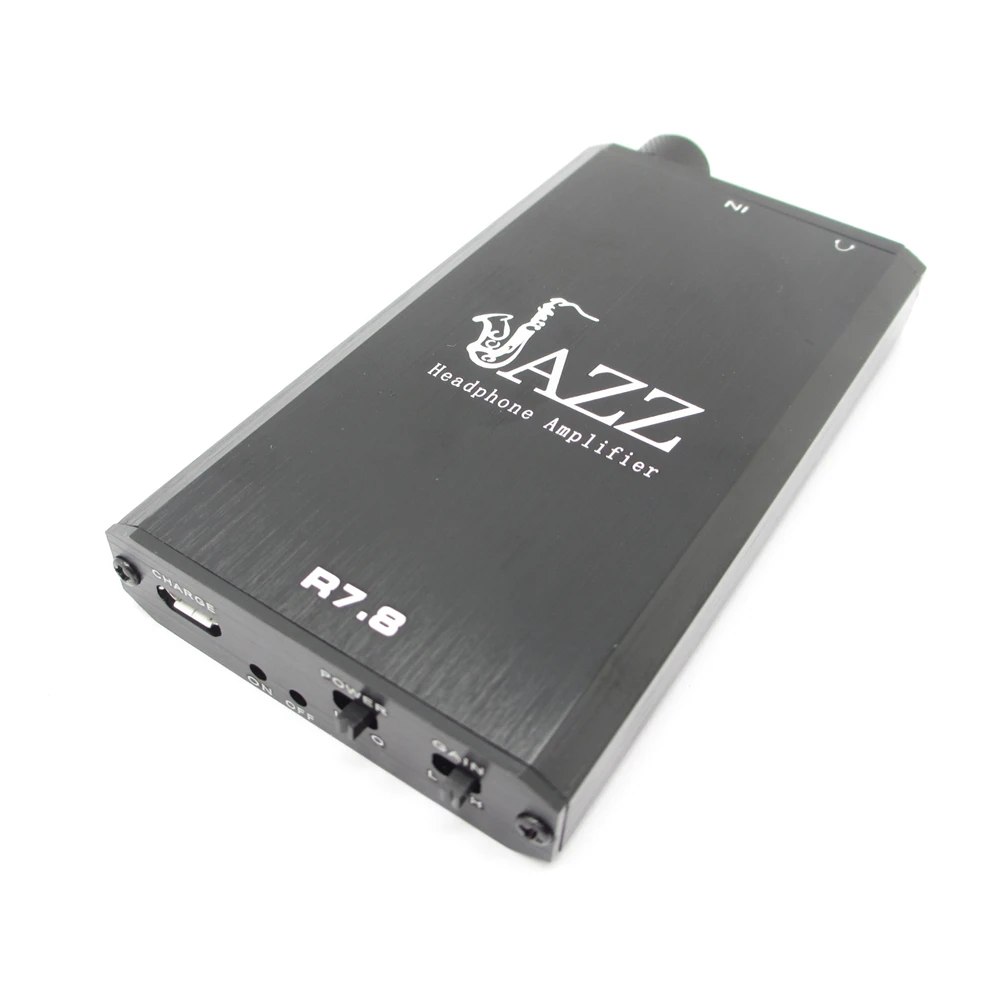 JAZZ R7.8 переносной усилитель HIFI Fever аудио усилитель мощности Мини Портативный литиевый DIY усилитель для наушников