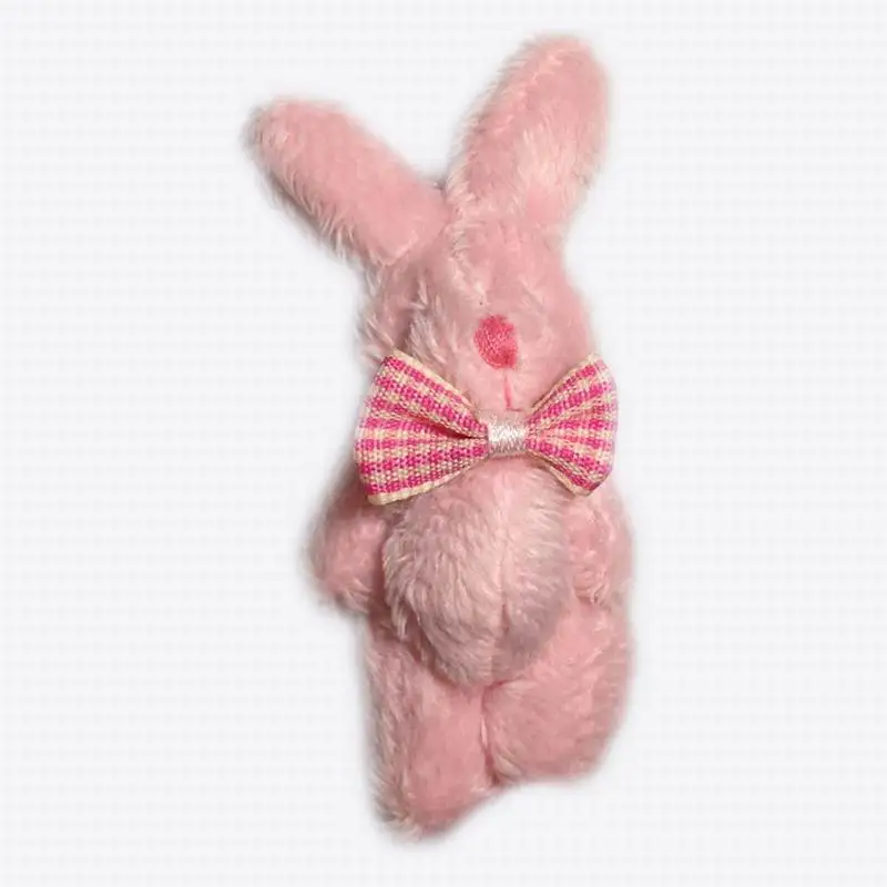 Плюшевый мини-бант 6 см кролик шарнирные подвески Мягкий Кролик для