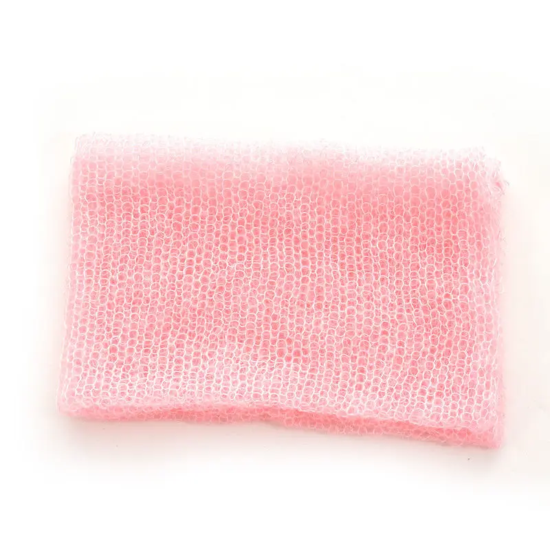 1Pcs Newborn Photography Wraps Handmade Flower Headband Mohair baby photography props Baby Photo Accessories | Детская одежда и