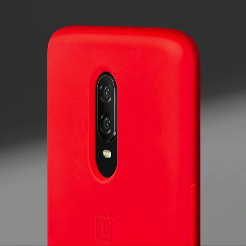 Oneplus 6T чехол оригинальный 100% официальный мягкий силиконовый защитный задняя