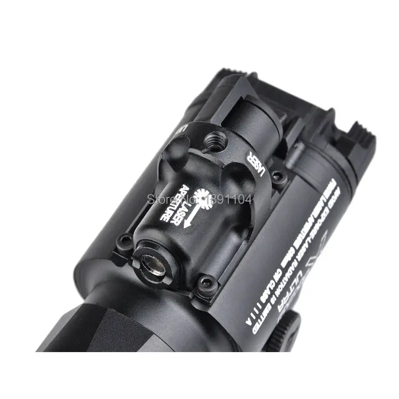Элемент X400 ультра светодиодный оружие светильник с красным лазером и флэш для