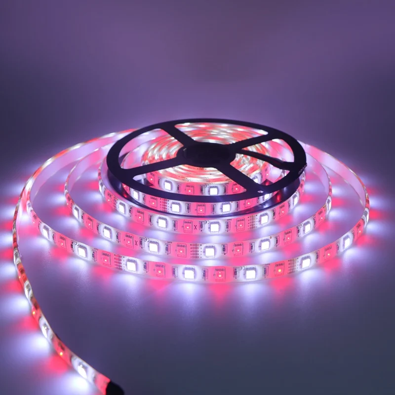 SZYOUMY DC12V SMD 5050 60 светодиодов/м IP65 водонепроницаемый Fita De Led Гибкая полоса света RGBW
