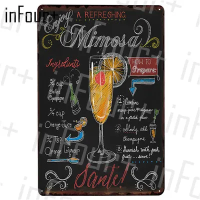 Lemonade Margarita налет металлический винтажный Декор металлический знак жестяная вывеска металлический плакат металлическая пластина домашний бар украшение для паба Blechschild