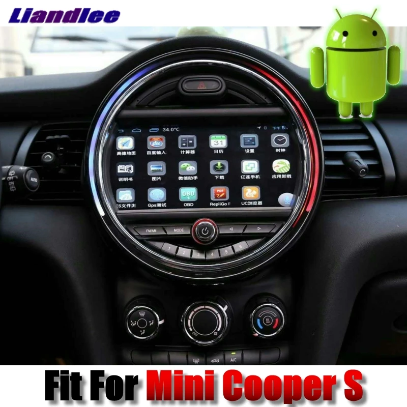Liislee для Mini Cooper S автомобильный мультимедийный плеер NAVI Android система с кнопкой iDrive автомобильное радио gps навигация
