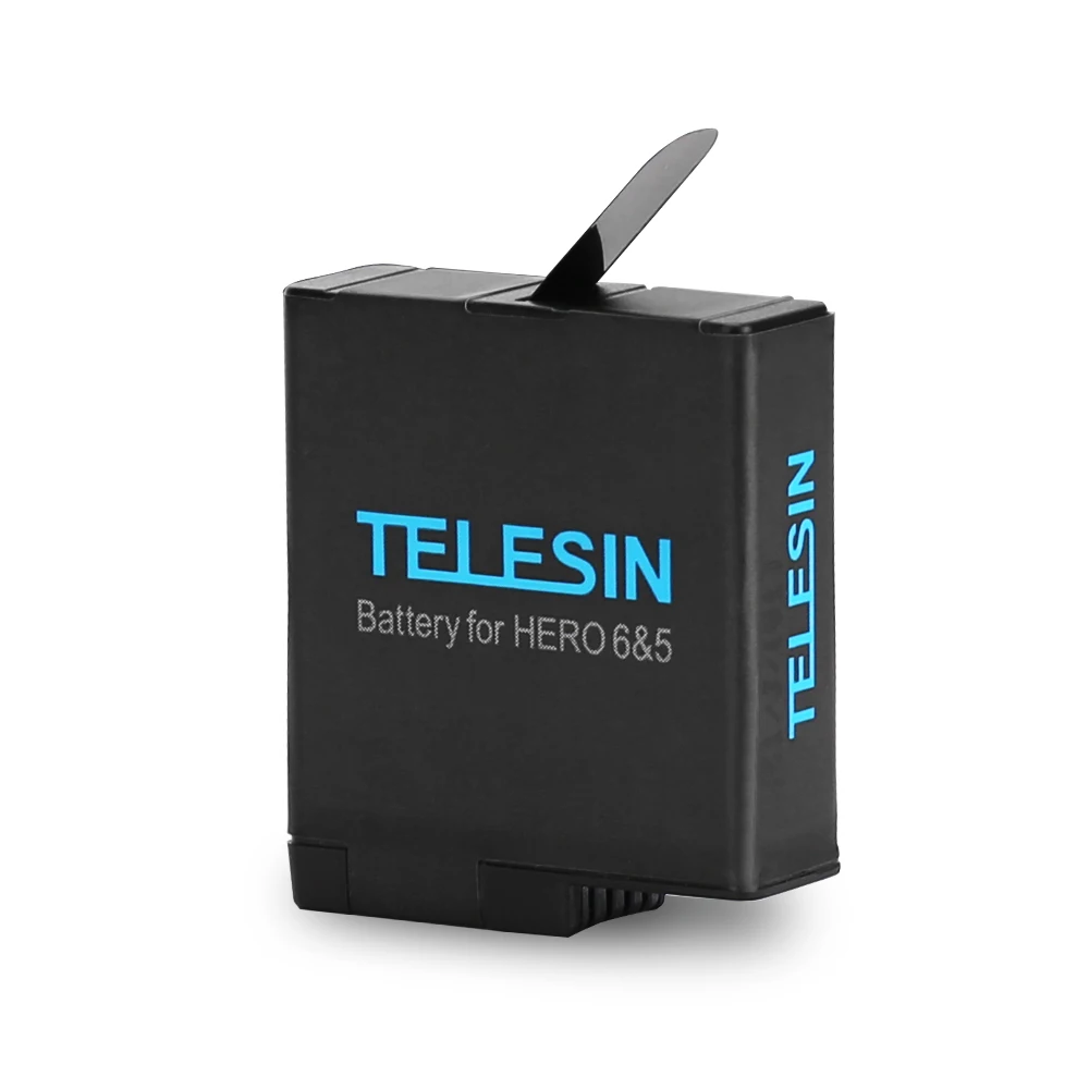 TELESIN 2 шт аккумулятор+ 3 слота зарядное устройство+ usb кабель для зарядки для GoPro Hero 5 Hero 6 зарядное устройство аксессуары