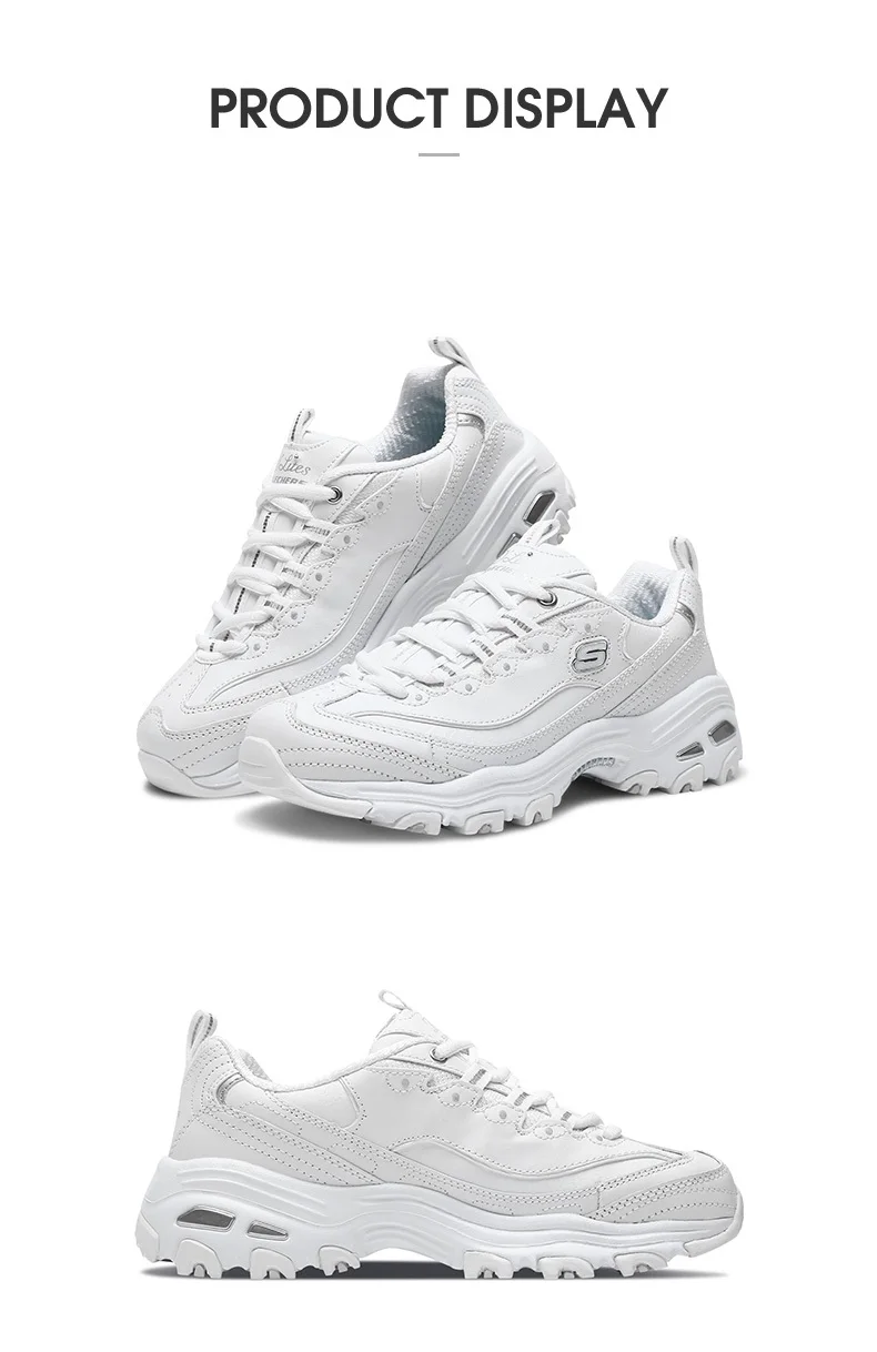 Skechers/Женская обувь; модная повседневная обувь на платформе; Женская Роскошная Брендовая обувь из натуральной кожи; высокое качество; 11931-WSL