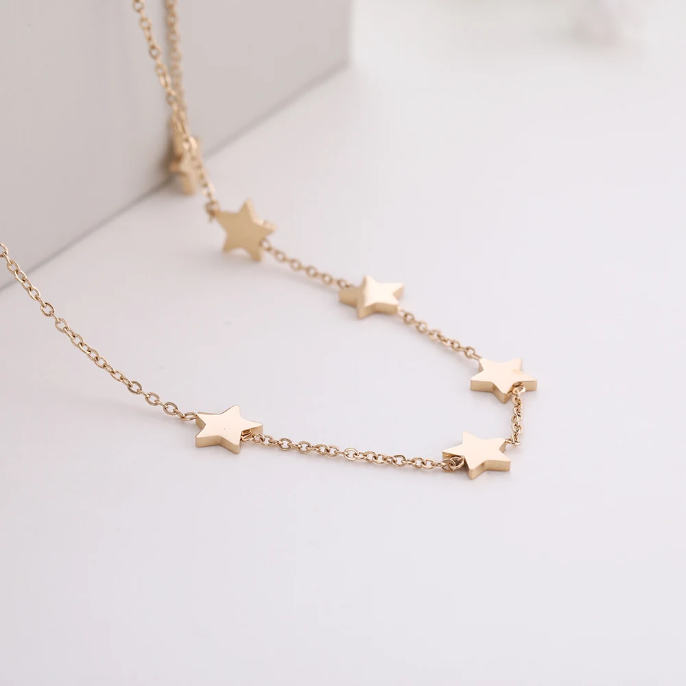 Ожерелье из нержавеющей стали Teamer ожерелье для женщин модные украшения