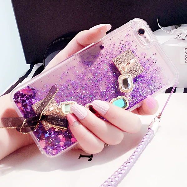 Динамический Жидкий блеск песок силиконовый чехол для Samsung Galaxy Note 4 Примечание 3