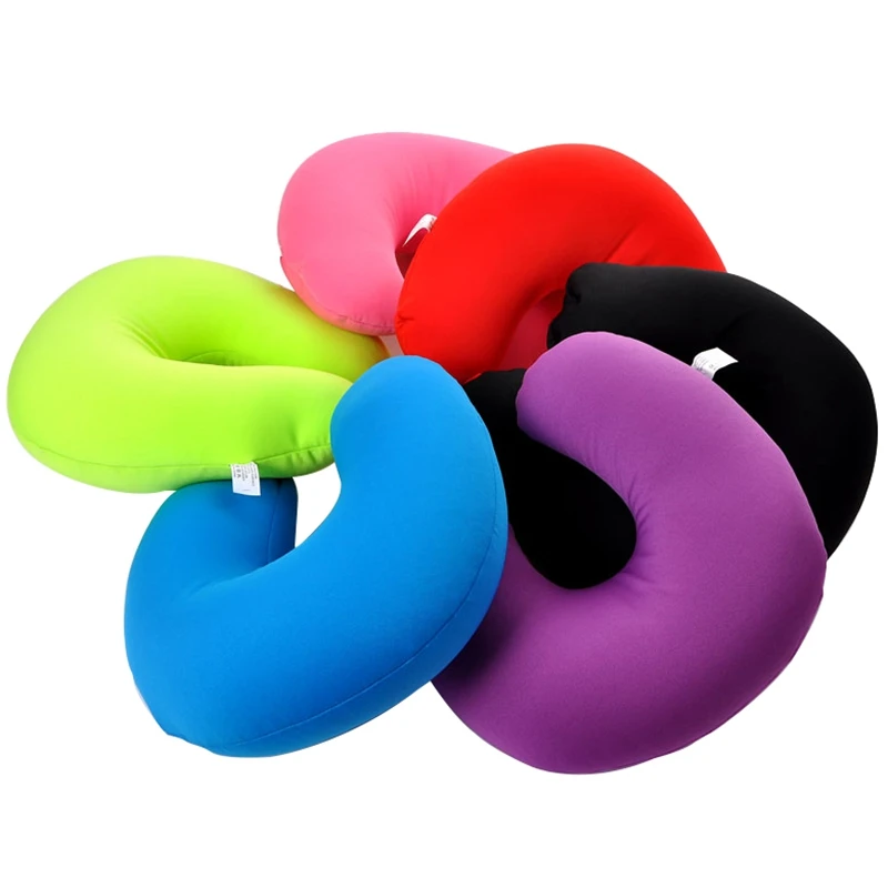 DIDIHOU U Shaped Soft Travel Pillows Sleeping Head Rest Neck Cushion For Office Car Flight Air Pillow Memory Cotton | Дом и сад