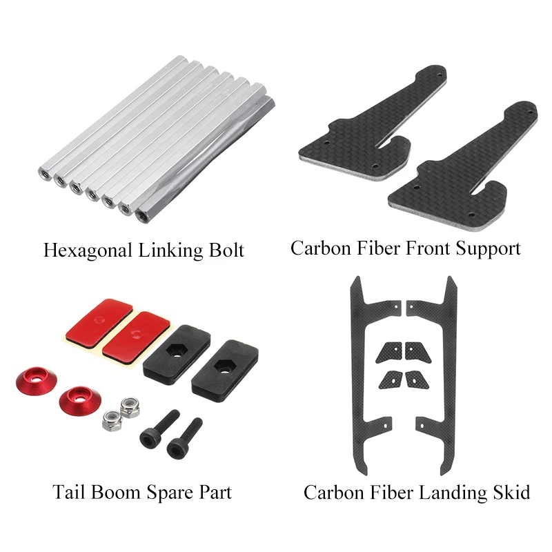 ALZRC Devil 505 быстрая радиоуправляемая вертолетная деталь полный диапазон передач