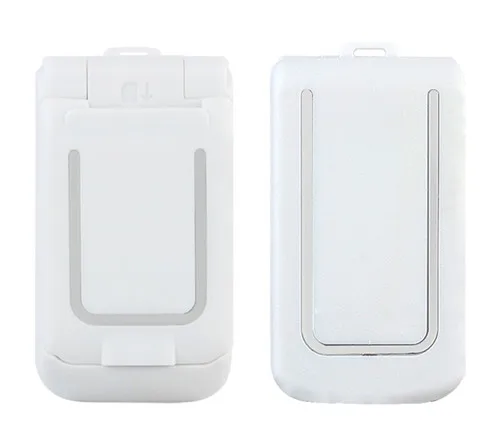 Mini Flip Mobile Phone LONG-CZ J9 0.66" Smallest Cell Phone Wireless Bluetooth Dialer FM Magic Voice Handsfree Earphone For Kids - Цвет: White