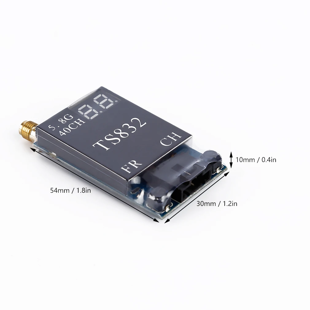 1 комплект беспроводной av передатчик Boscam TS832S 40CH 600mW 5 8G FPV|Детали и аксессуары| |