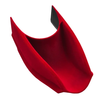 Suede-RED Для Smart 453 fortwo forfour автомобильный чехол аксессуар подлокотник центр коробка для хранения Контейнер перчатка Органайзер чехол Аксессуары для mercedes - Название цвета: Suede-RED
