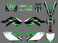 motorcycle team graphics backgrounds decals stickers kits for kawasaki kx450f kxf450 2013 2014 2015 kxf 450 kx 450f