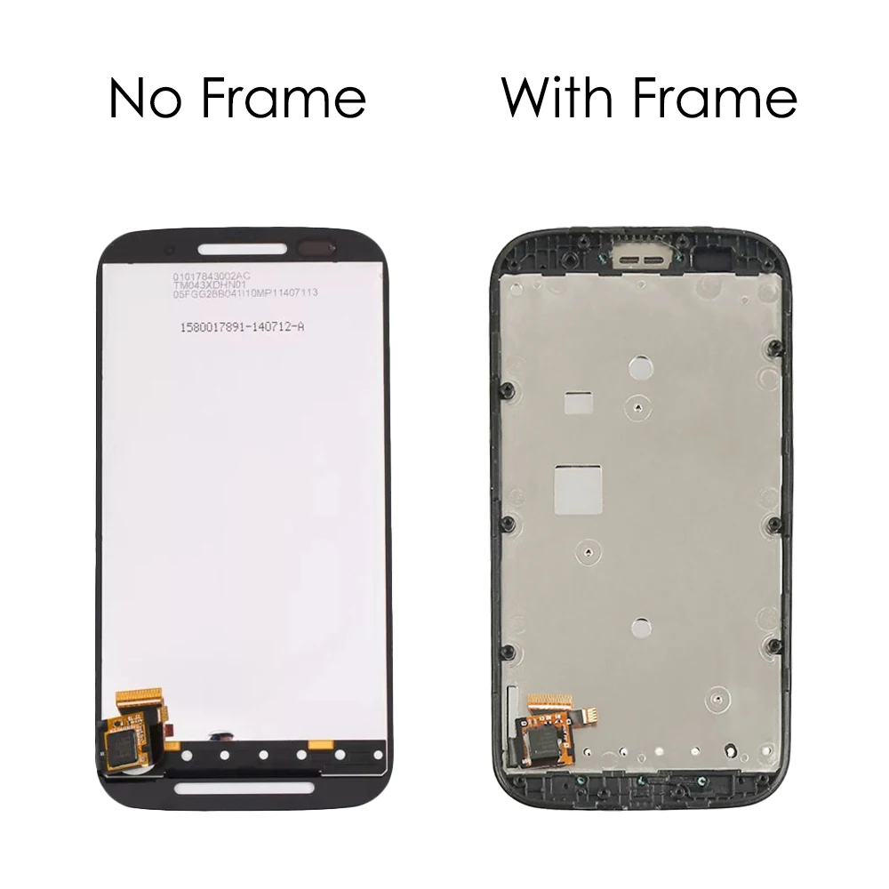 Оригинальный ЖК-дисплей для MOTO E сенсорный экран дигитайзер замена Motorola XT1021 XT1022