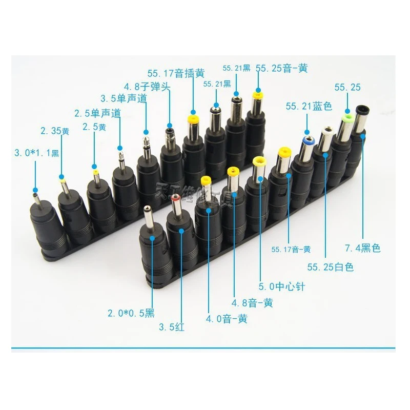 

NEW 48pcs/Lot Supply Adapter Universal Laptop AC DC Jack Power Connector Plug for HP IBM Dell Apple Lenovo Acer Toshiba Notebook