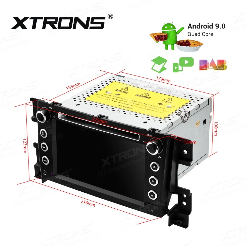 XTRONS Android 9 0 автомобильный DVD плеер для Suzuki Grand Vitara 2005 2006 2007 2008 2009 2010 2011 2012 2013 GPS РАДИО