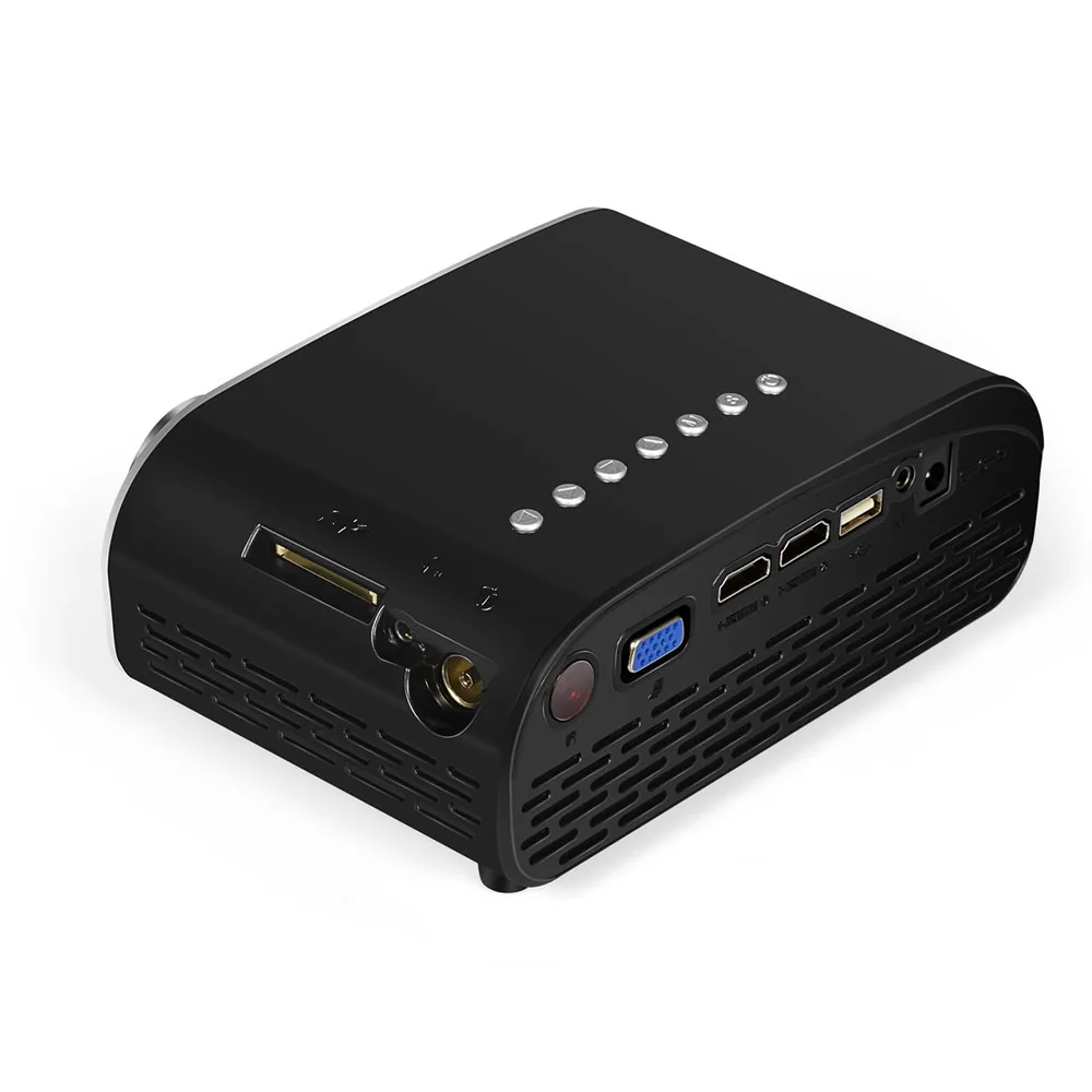 1080P Mini 3D Projector Multimedia LED Home Education Cinema Video AV TV VGA HDMI USB Free Shipping for Russia Brazil | Электроника