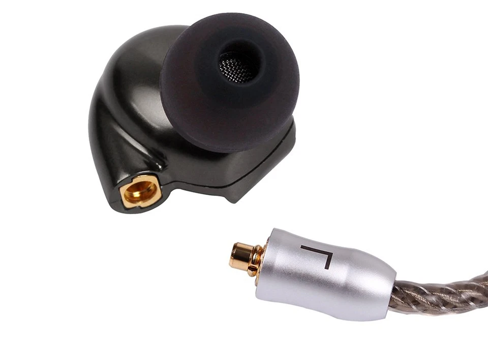 SIVGA SM003 HiFi стерео мета Спорт в ухо наушники-вкладыши мониторы с затычки в уши для микрофона кабель MMCX