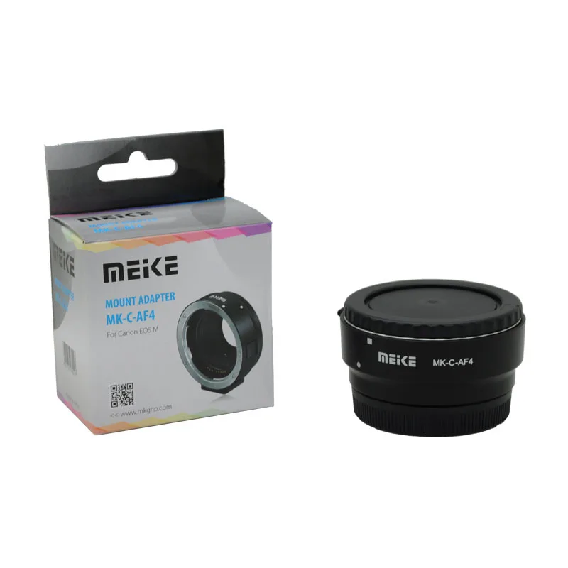 

Meike MK-C-AF4 Meike Electronic Auto Focus Adapter for Canon EF EF-S lens EF-M to EOS M50 M10 M5 M6 M100 M1 M2 M3 M4 Camera