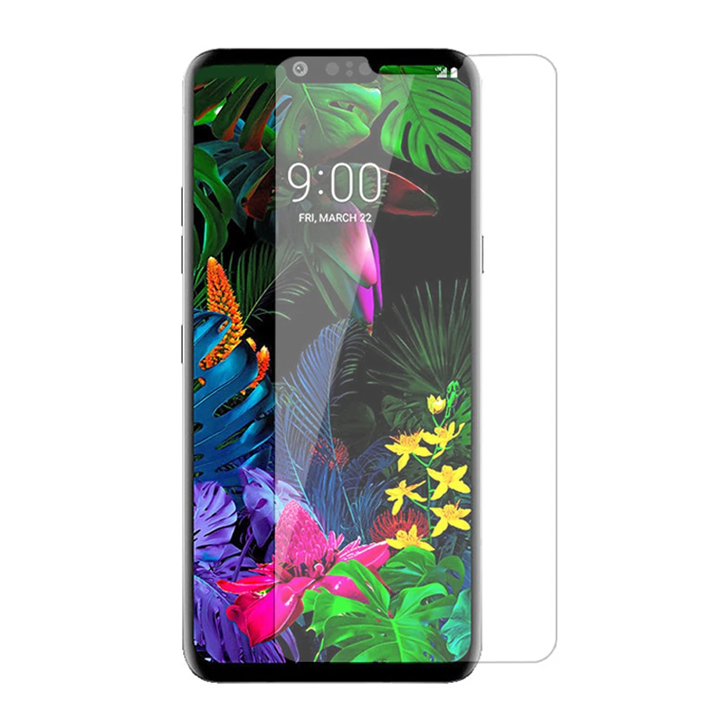 CCDZ 2 шт. с уровнем твердости 9 H HD прозрачное закаленное Стекло для LG G8 ThinQ Экран