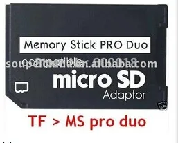 Адаптер для карты памяти Micro SD к палочке Pro Duo адаптер PSP Sopport Class10 micro 2 ГБ 4 8 16 32 |