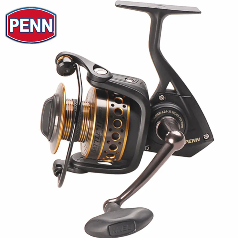 PENN битва II BTL3000 8000 Катушка для спиннинга 6BB/6 2: 1/5.6:1/5 3: 1 металлический HT 100