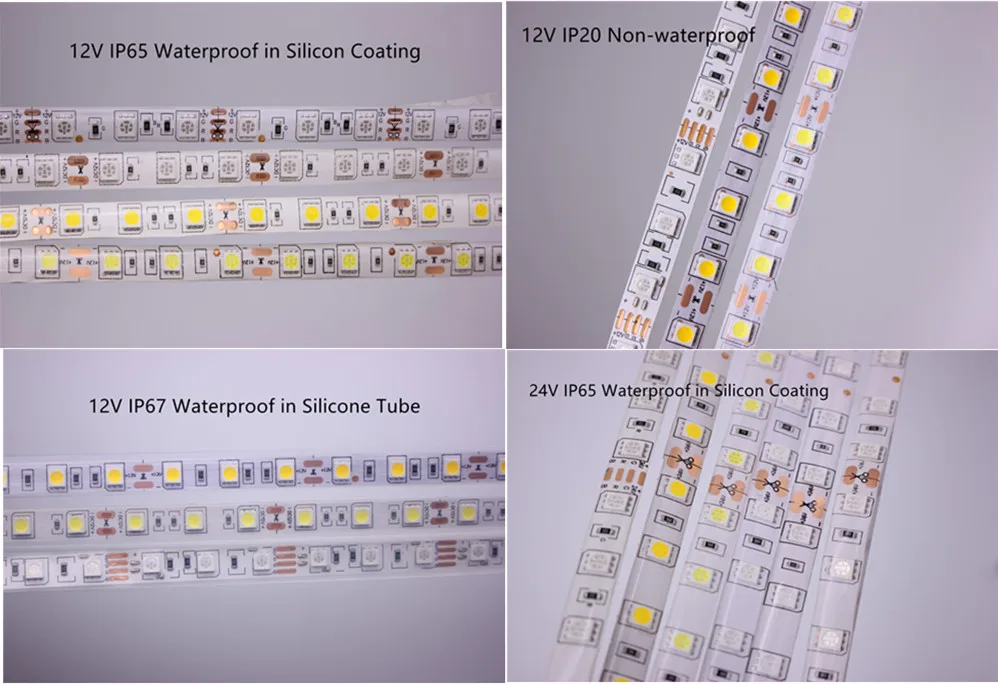 SMD 5050 RGB Светодиодные ленты Водонепроницаемый 5 м 300 светодиодный DC 12 В 24 В W RGB RGBW RGBWW Fita светодиодный полосы света гибкий неон ленты Luz монохромный