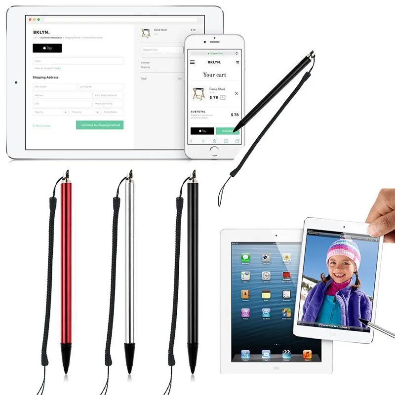 Стилус для сенсорного экрана универсальный стилус iPhone iPad Samsung планшета ПК