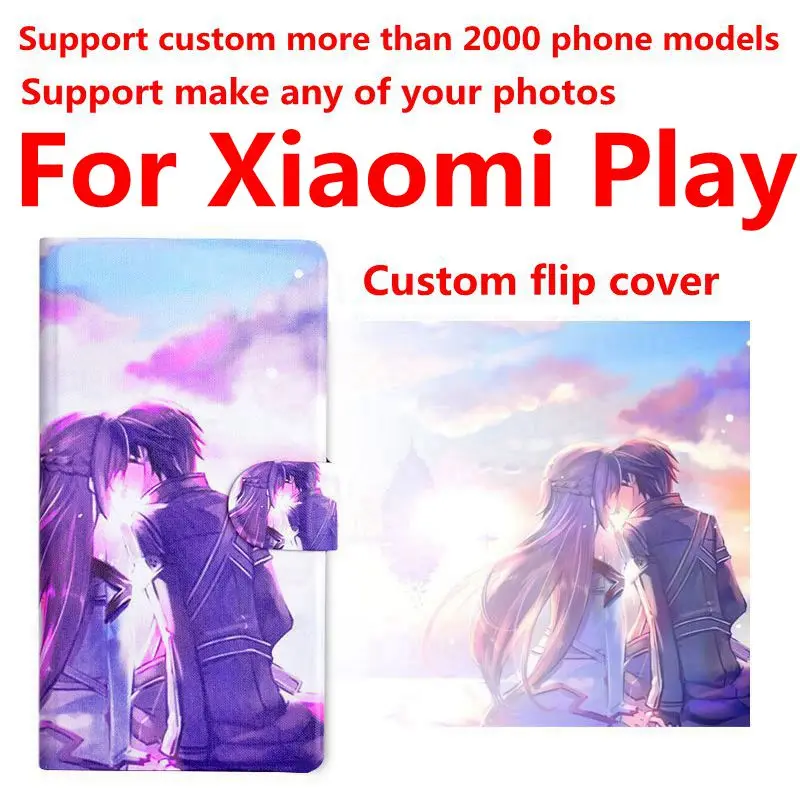Чехол книжка из искусственной кожи для Xiaomi Mi Play|Бамперы| |