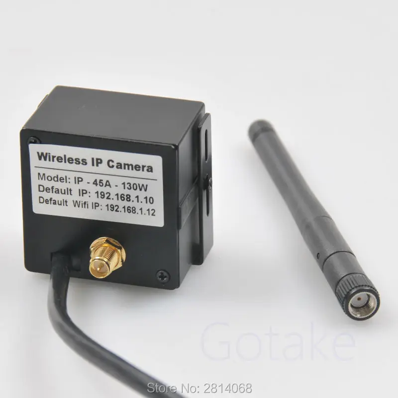 Gotake Mini WiFi IP Camera HD 720P Wireless Security Pinhole Lens Video Box Mobile P2P Surveillance CCTV | Безопасность и защита