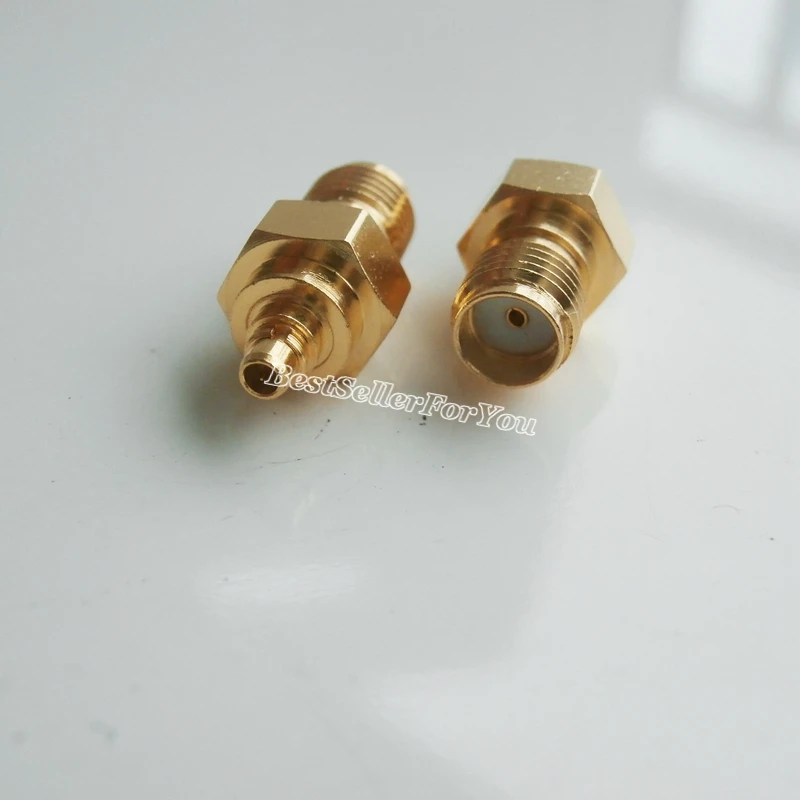 1 шт. SMA Гнездовой разъем для MMCX штекер прямой RF коаксиальный адаптера|jack connector|jack