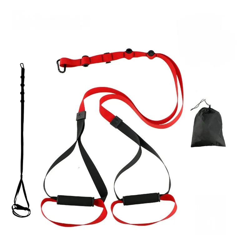 

Многофункциональный тренировочный ремень с ручкой из вспененного этилвинилацетата, регулируемый ремень для тренировок на весь тело для до...