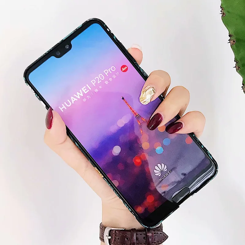 LISHE huawei P20 Pro удобный телефонный Футляр ретро цветок цветочные листья растений