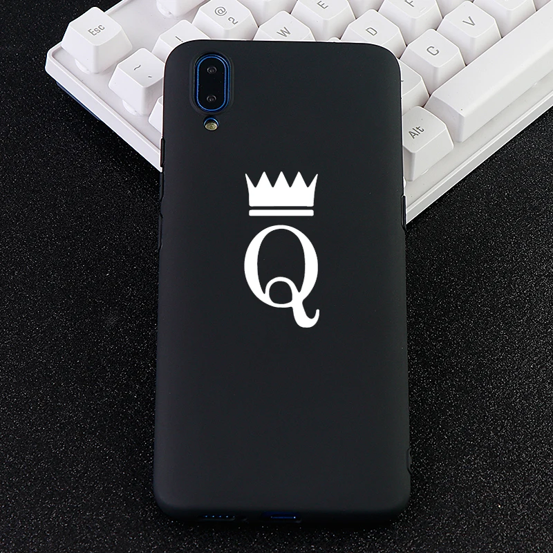 Couple Phone Cases for Vivo X 20 21 23 I S UD Y 69 Z 1 3 Case King Queen Soft Silicone Fitted Mobile Covers Accessories |