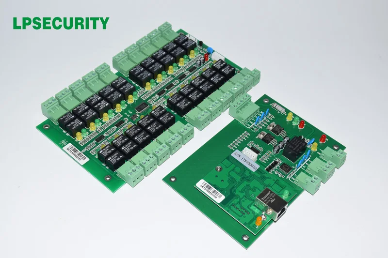 LPSECURITY TCP/IP от 1 до 20 шкафчиков подъемников лифтов контроллер доступа|access control|elevator