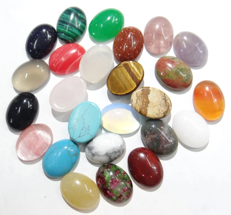 

wholesale 12x16mm Natural tiger eye stone Oval shape no holes cabochon beads for DIY Jewelry making Accessories 50pcs/lot