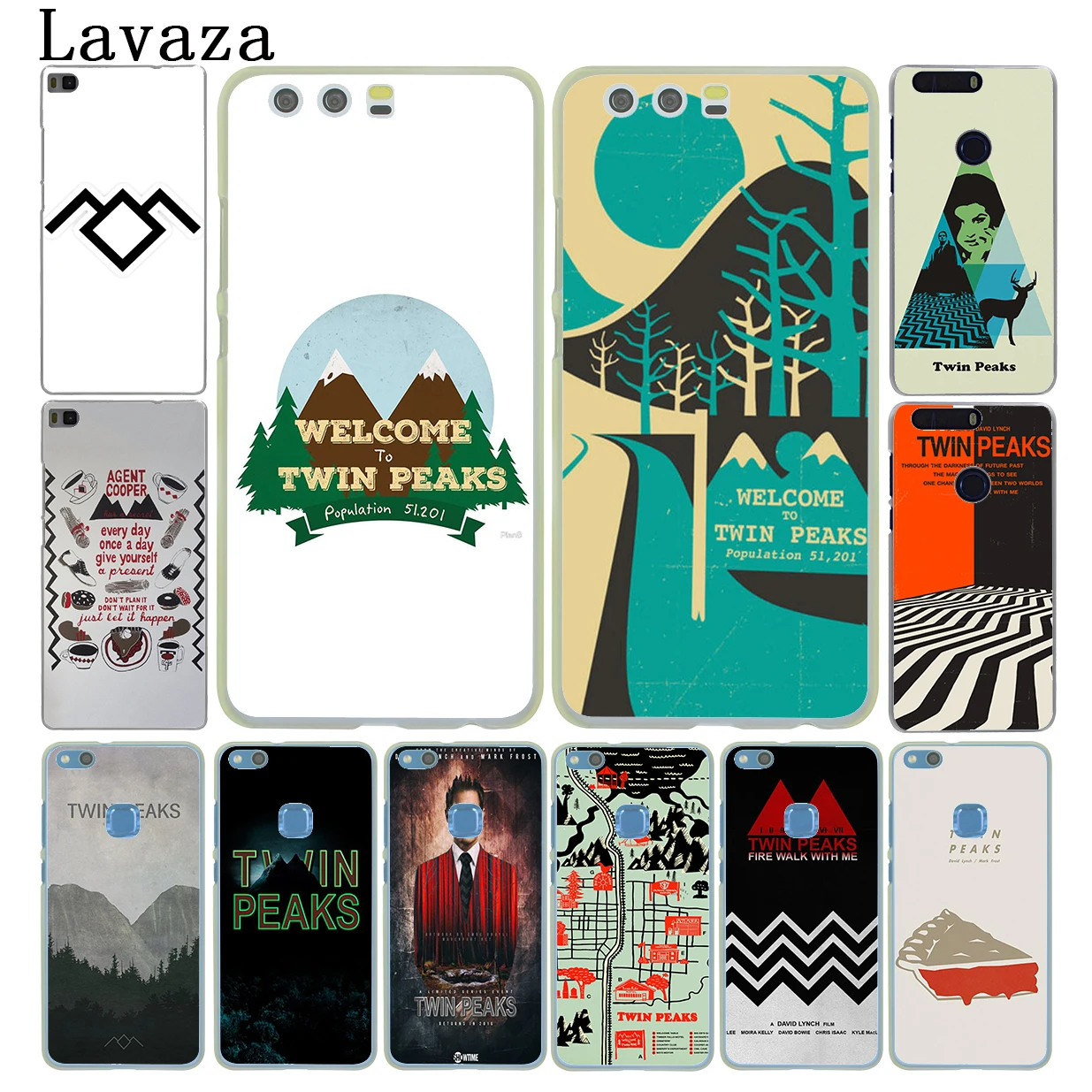 Твердый чехол Lavaza Welcome To Twin Peaks для Huawei P30 Pro P20 P10 P9 Plus P8 Lite Mini 2016 2017 P smart Z 2019|honor 6|honor 6