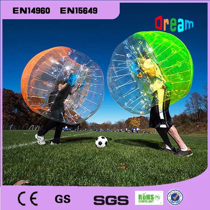 Free Shipping 1.2m TPU Inflatable Zorb Ball Bubble Soccer Football Human Hamster Bumper For Kids | Игрушки и хобби