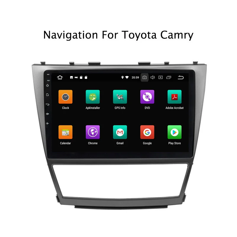10 1 &quot4G ram 32G rom Восьмиядерный Android 9 0 автомобильный DVD gps для Toyota Camry 2006 2007 2008 2009 2012