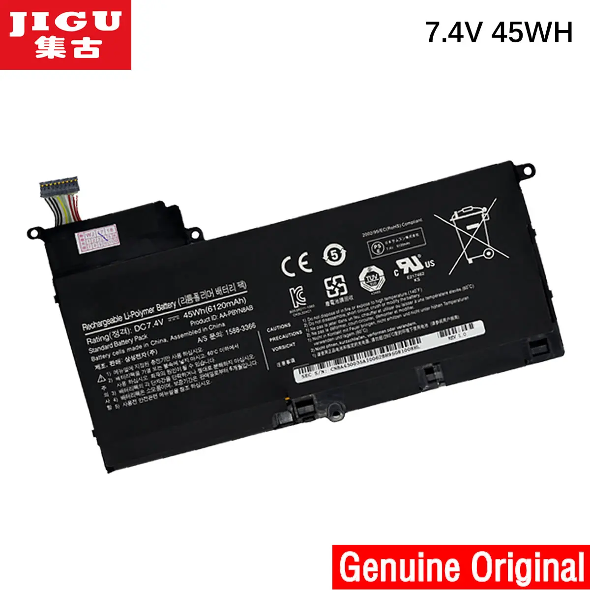 Оригинальный аккумулятор JIGU для ноутбука SAMSUNG NP530U4B 530U4B 530U4C 535U4C 7 4 В 45 Вт/ч с