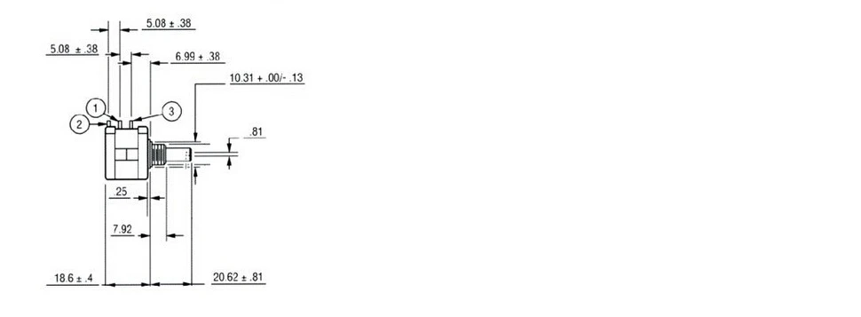 10 шт. 10K мост кропланы 3590S прецизионный потенциометр регулируемый резистор колец