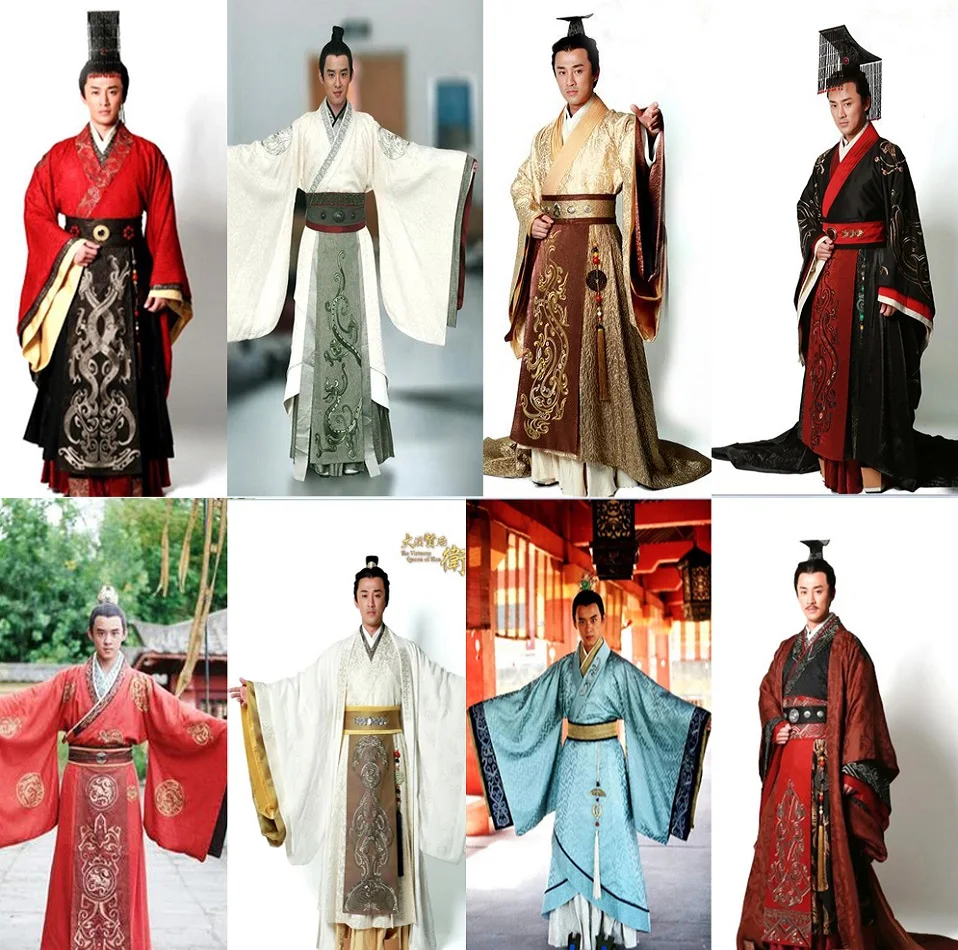 

High quality Ancient China Prince Emperor Costume Outfit empereur chinois et costume de prince Disfraz de emperador de China