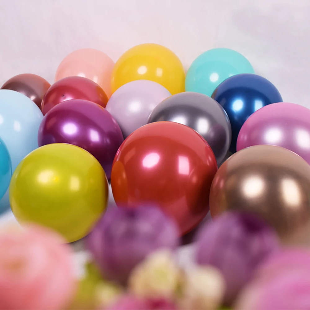 10 дюймов жемчужные латексные шары Baby Shower Гелиевый шар счастливый день рождения
