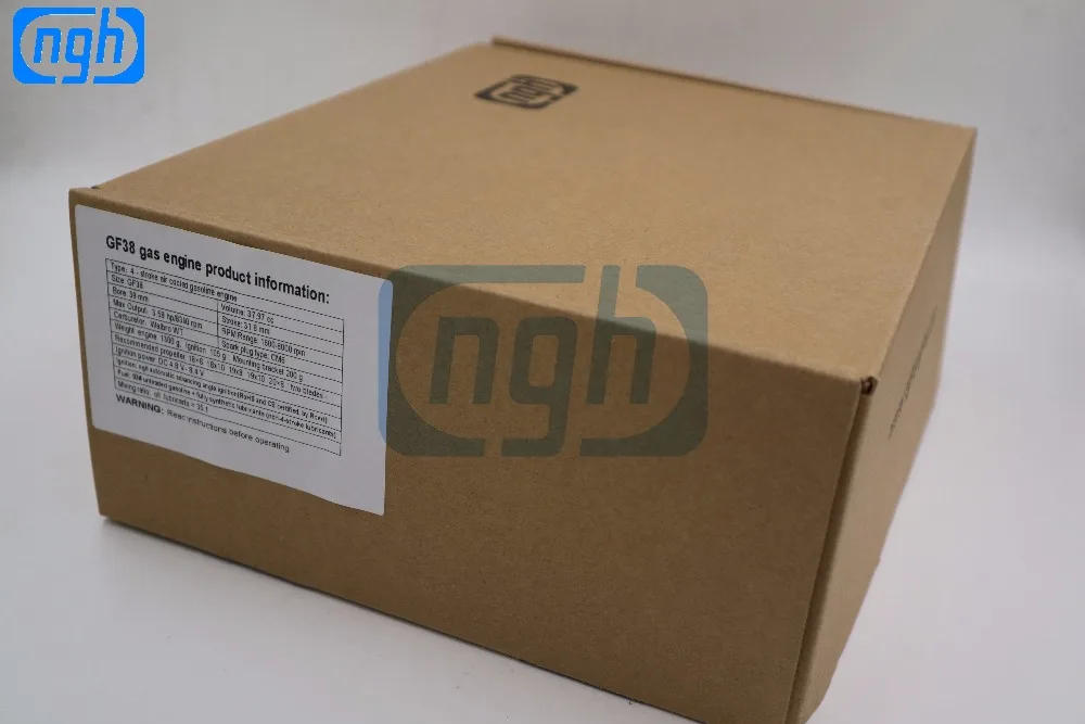 NGH GF38 38CC 4 тактный бензиновый/бензиновый двигатель для радиоуправляемого