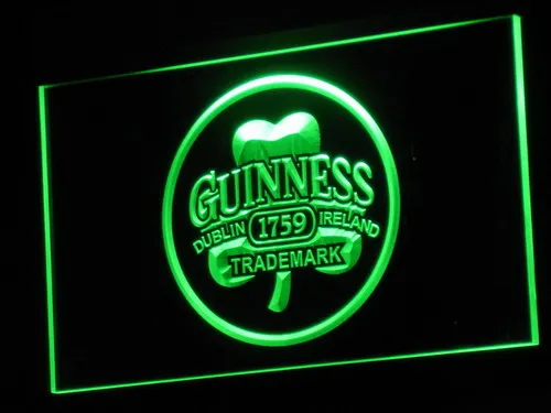 Aпи111 во Guinness Дублин Ирландия светодиодные неоновые световые вывески с