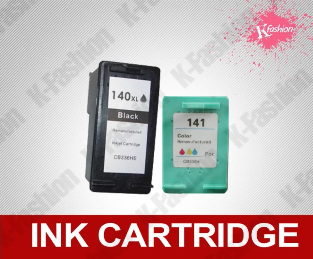 Совместимый чернильный картридж для HP 140 + 141 XL type DeskJet 5363 D4263 OfficeJet 6413 J5783 AIO All In One J6413