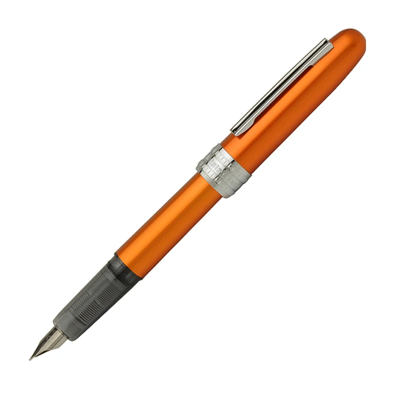 orange Платиновая японская перьевая ручка из нержавеющей стали PGB-1000 красочная - Цвет: orange