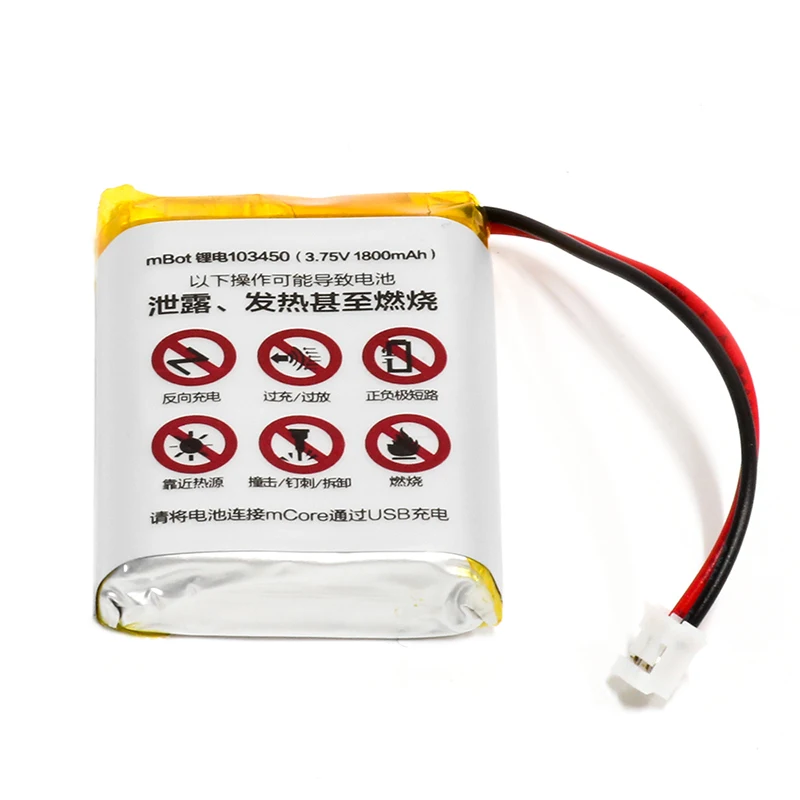 Оригинальный Makeblock mbot V1.0 или V1.1 аккумулятор LiPo pil 3 7 V 1800 mAh|makeblock mbot|lipo pillipo 7.4 v |