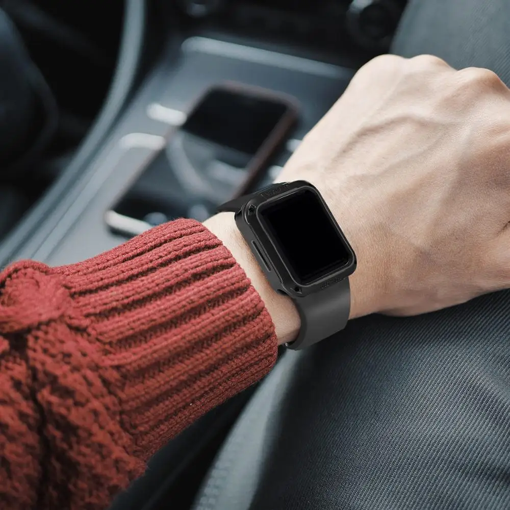 Чехол для Apple Watch band чехол watch 4 3 5 44 м 40 мм iwatch 42 мм/38 аксессуары часов защита